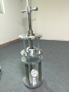 Rubber <strong>Compression</strong> Springback Rebound Reslilience Coefficient Tester - Product Image 3