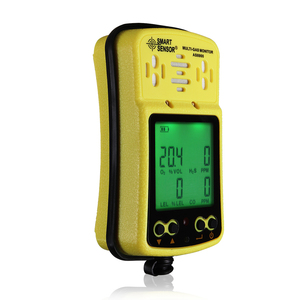 CO-Detector de Gas Combustible portátil 4 en 1, H2S, O2, CH4/LEL, AS8900 - Product Image 3