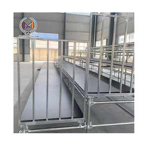 Avant xách tay sân vận động khán đài dismountable kim loại tẩy trắng gấp sân vận động ghế-tạm thời thép trở lại thể thao sự kiện - Product Image 4