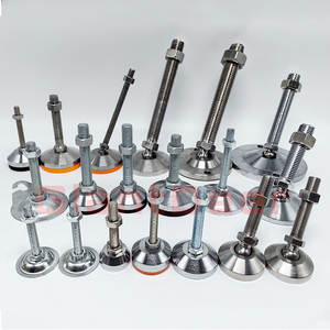 定制M8 M10 M12 M16 M20 M24机器工作台调平脚1X1