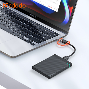 フックType-CからUSB3.0への高速データ転送を備えたMcdodo380アダプターギガバイト/秒サポートiP15ラップトップ用のUSB-CハードドライバーUディスクアダプター - Product Image 3