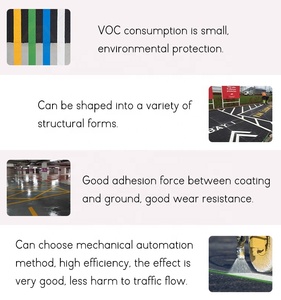 Chinese Fabrikanten Bos Merk Water Gebaseerde Acryl Zuur Solvent Vloeibare Koud Reflecterende Road Lijn Markering Verf - Product Image 2
