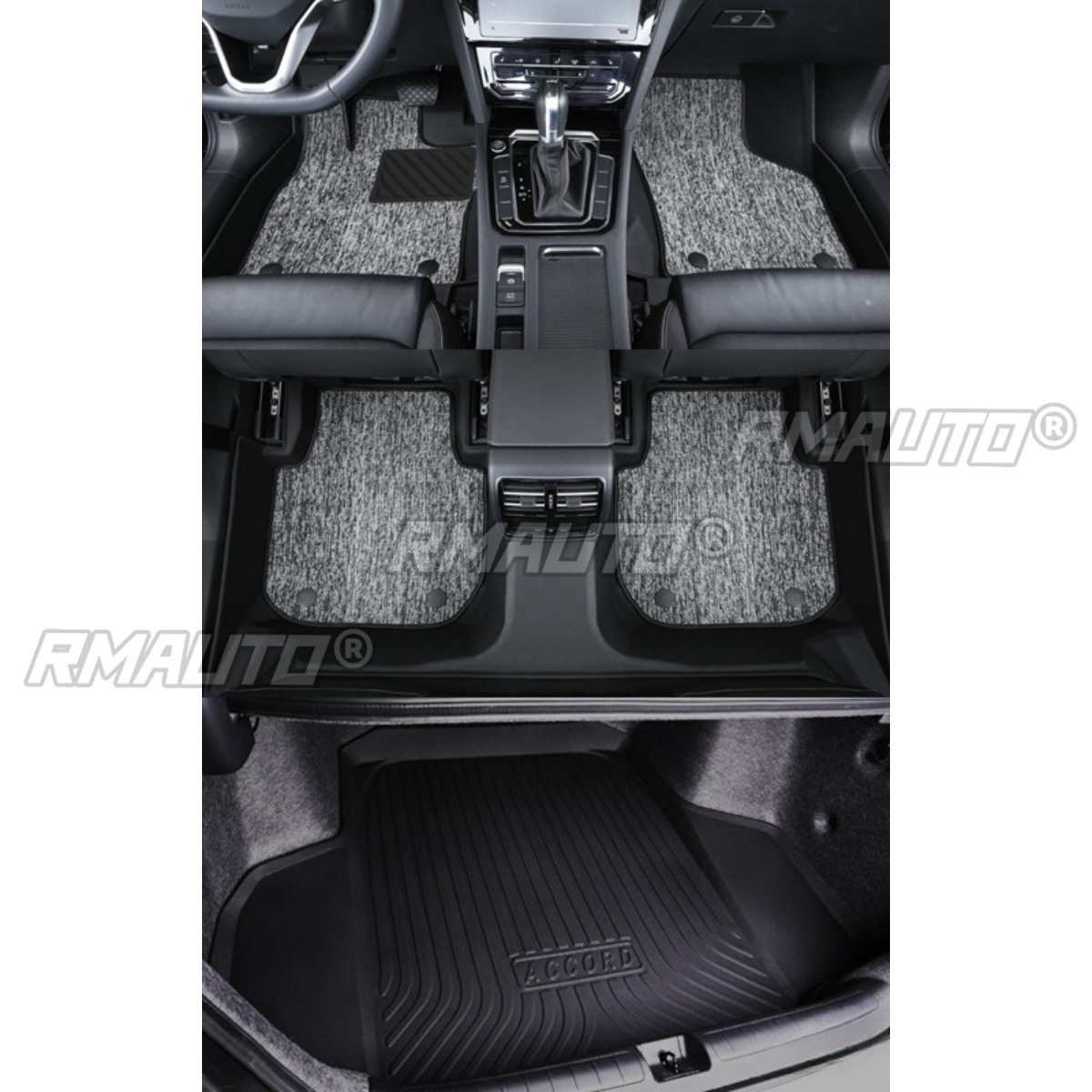 TPE foot pad Chenille Gray TPO trunk