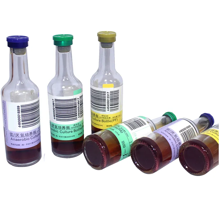 Los adultos profesionales deben usar la botella de cultivo de sangre para pruebas microbiológicas