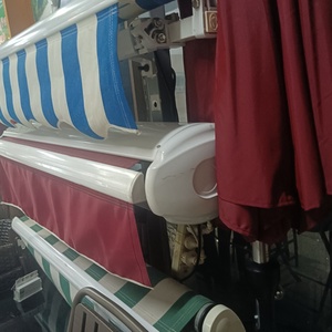 新型高强度铝合金框架房车动力遮阳篷手动控制拖车露营车房车房车遮阳篷 - Product Image 2