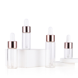 Wholesale Glass <strong>Dropper</strong> <strong>Bottles</strong> 5ml 10ml 15ml 20ml Empty Clear Glass Tube Packaging <strong>Bottles</strong> for Perfume Essential Oil - Product Image 6