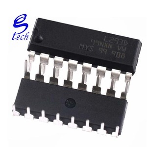 DIP-16 4.5V 36V ateşleme kontrolörleri sürücüleri Push-Pull 4-Channel step Motor sürücü IC çip L293 L293D - Product Image 3