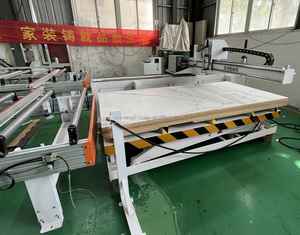 Mobilia del pannello che fa il prezzo della macchina del router di cnc di atc con la funzione di scarico di carico automatico - Product Image 6