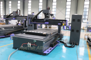 AccTek 1325 ATC CNC-Router 1Automatische Werkzeugwechselspindeln und eine Bohreinheit inklusive Syntec-Steuerungssystem - Product Image 6