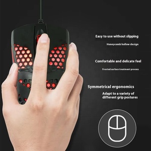 Mouse con cavo cavo luce posteriore a LED Mouse ottico per giochi USB Mouse per Computer portatile/Desktop 4D PC uso casa e ufficio - Product Image 3