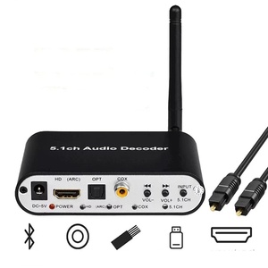 Decodificador de audio 5,1 Bluetooth 5,0 Receptor DTS AC3 HD Audio Rush - Product Image 4