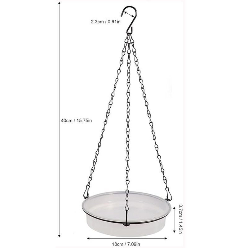 Bac à eau avec chaîne