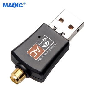 Software Hardware per Computer Dual Band 802.11ac 2.4GHz 5Ghz scheda di rete USB Wireless adattatore Wifi USB per PC portatile - Product Image 4