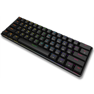 コンピュータラップトップPC用スイッチ付きミニRGBメカニカルゲームキーボード60% カスタム言語 - Product Image 2