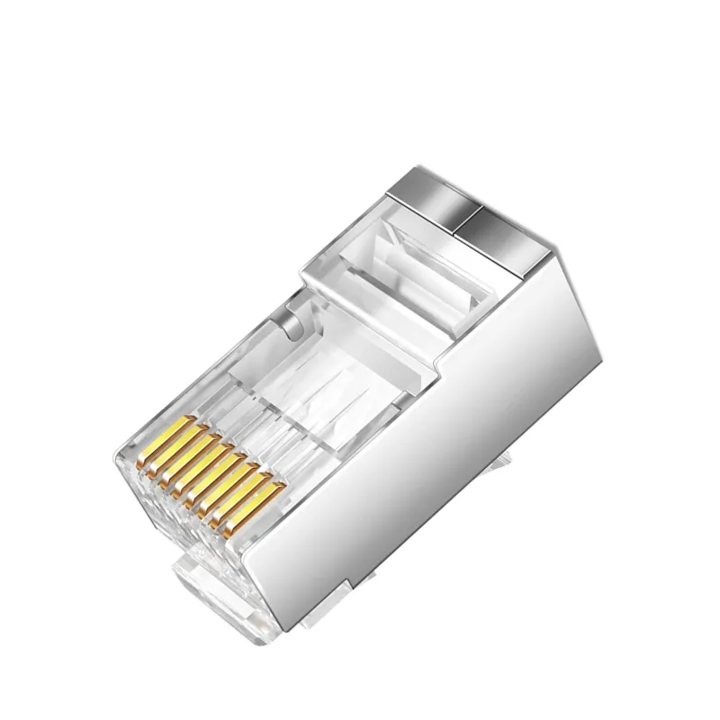 FLD RJ45 conectores FLD Cat6 conector Cat5 conectores RJ45 termina Cable de Ethernet de crimpado Connectors-50Pcs