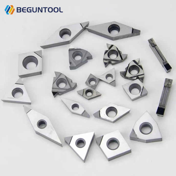 PCD Diamond Inserts VBGW/VCGT160404, PCD Inserts for Aluminum Processing