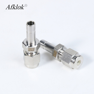 Thép không gỉ giả mạo Hàn phù hợp ống barb phụ kiện áp lực cao Nén Ống kết nối hàn phù hợp - Product Image 1
