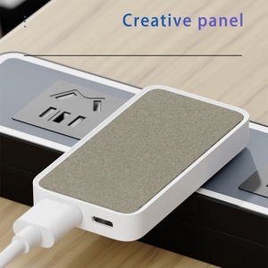 Ce Kc Uk <strong>Au</strong> Us Eu Plug Qc <strong>3</strong>.0 Dual <strong>3</strong> 2 4 Pin Usb a Type C Port Multi Slim Tiny Travel Adapter for Iphone Android Wall Charger - Product Image 2
