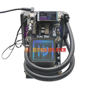 Novo Nerdqaxe ++ Hydro 4.8t 75W Alta Potência de Computação Baixo Consumo De Energia Máquina De Loteria De Metal Silencioso Btc Sha-256 Algoritmo - Product Image 3