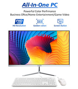 23.8 "คอร์ I3 I5 I7 AIO เกมเมอร์ธุรกิจเดสก์ท็อป monoblock คอมพิวเตอร์แบร์โบนใช้ทั้งหมดในพีซีเครื่องเดียว - Product Image 2