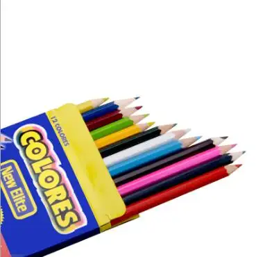 Ahşap çizim renkli kalem 24 renkli kurşun kalem seti