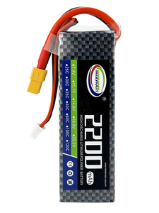 原始设备制造商定制3S 11.1v RC lipo电池1300毫安时1500毫安时2200毫安时3300毫安时4000毫安时5200毫安时6000毫安时30C 60C 100C Lipo电池 - Product Image 3