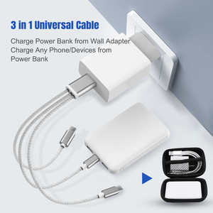 High Quality Unique <strong>Tech</strong> Classical Business Gifts With <strong>2</strong> in 1 Data Cable Loyalty <strong>Programs</strong> Gift Sets With Power Bank - Product Image 6