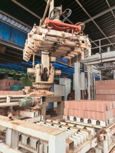 Máquina apiladora de embalaje de paletizador Cuber de ladrillo de cemento de bloque hueco de hormigón completamente automática a precio de venta de fábrica - Product Image 4