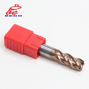 Keskin keskin uçlu Carbide karbür kare frezeler kesici 4 flüt Tungsten CNC freze kesiciler - Product Image 2
