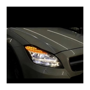 Mercedes Benz CLS W218 LED farlar için High-End kalite 12V sarı ve Amber kafa lambası ışığı için clclcl350 CLS400 - Product Image 2
