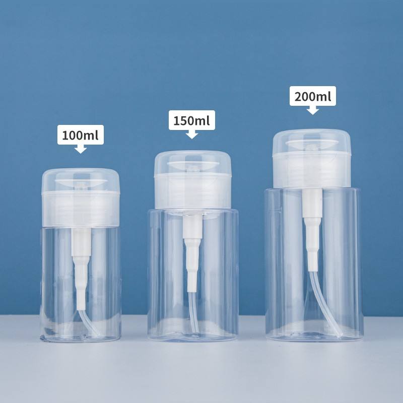 ขวดใสพร้อมฝากลมใส