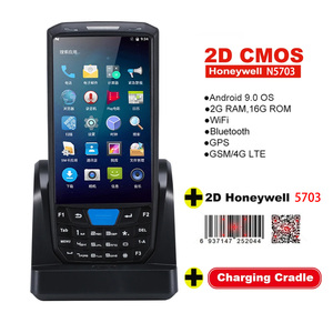 T80 Android 9 WLAN 4G Barcode Scanner für Computer handgeführtes Datenerfassungsgerät PDA Software Terminal NFC-Leser - Product Image 1