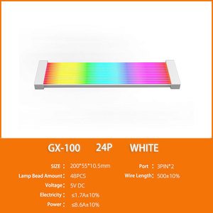 Alta qualità ARGB SYNC 3 * 8Pin/24Pin RGB LED cavi scheda luminosa in Silicone morbido per scheda madre/scheda video - Product Image 5