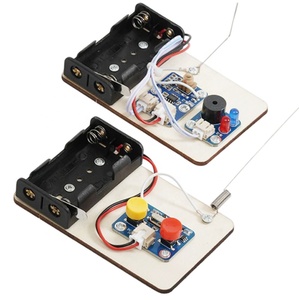 Módulo transmisor receptor de telégrafo inalámbrico, modelo de juguete artesanal, circuito eléctrico, Kit de materiales de experimentos educativos - Product Image 1