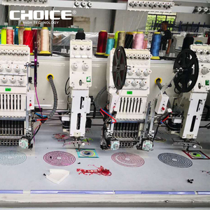 Выбор выбор GC-904E 9 иглы 4 головки одна осветительная головка, компьютеризированная программируемый вышивальная машина