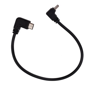 用于摄像头手机的90度C型公到迷你USB 5针公插头适配器转换器数据线引线 - Product Image 1