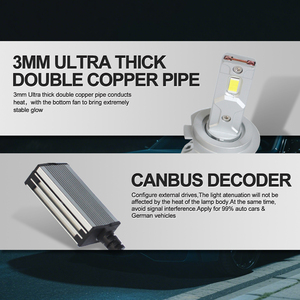 HOTTO HT3 H7 Led far ampulü fabrika özelleştirilmiş 150w 13000lm 3570 cips H7 H11 araba için Led farlar - Product Image 4