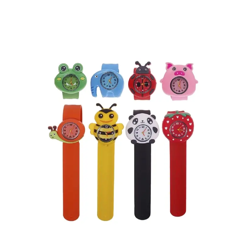 Orologio da polso al quarzo per bambini con cartoni animati in Silicone orologio da polso per imparare tempo per bambini orologi da polso per bambini orologi a scatto