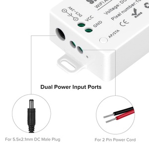Светодиодный Wi-Fi контроллер Art-Net SP801E DC 5-24 В для WS2812B WS2811 WS2815 SK6812, цифровая светодиодная лента RGB, матричная панель, модуль освещения - Product Image 5
