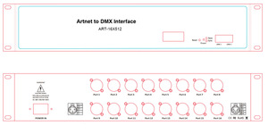 SPI/DMX LED 4 Universum RGB RGBW Licht regler dmx Mehrkanal-LED-Artnet-Controller - Product Image 5