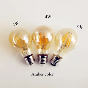 High Quality 360 Degree 2W 4W 6W 8W Warm White Dimmable String Lighting Replacement <strong>LED</strong> Filament Bulbs Vintage <strong>led</strong> Edison Lamp - Product Image 2