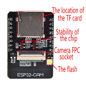 Heiße 5V OV2640 Nodemcu WiFi ESP32 CAM-Entwicklungs platine ESP32-CAM S3-MODUL WHIT OV2640-Kameramodul - Product Image 4