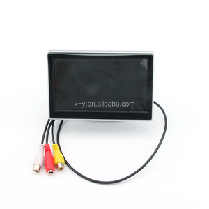 Monitor LCD de 5 pulgadas para coche, minipantalla IPS independiente AHD de 12V con entrada BNC de línea de guía, CVBS, precio más bajo - Product Image 4