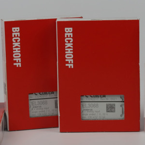 BECKHOFF EtherCAT Terminal with 10V 12-Bit EL3068 <strong>Digital</strong> IO-Link Network Single-Ended 12 Bit <strong>Input</strong> &amp; <strong>Output</strong>