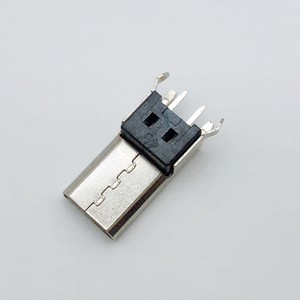 マイクロ<span class=keywords><strong>USB</strong></span>タイプ<span class=keywords><strong>B</strong></span> <span class=keywords><strong>2</strong></span>ピンメスコネクタ垂直タイプストレート & 湾曲脚挿入様々な仕様<span class=keywords><strong>USB</strong></span>コネクタ