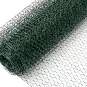 Rollo de malla de alambre de pollo Hexagonal galvanizado de PVC Jaula de animales para pollos y conejos Servicio de procesamiento de corte personalizado disponible - Product Image 5