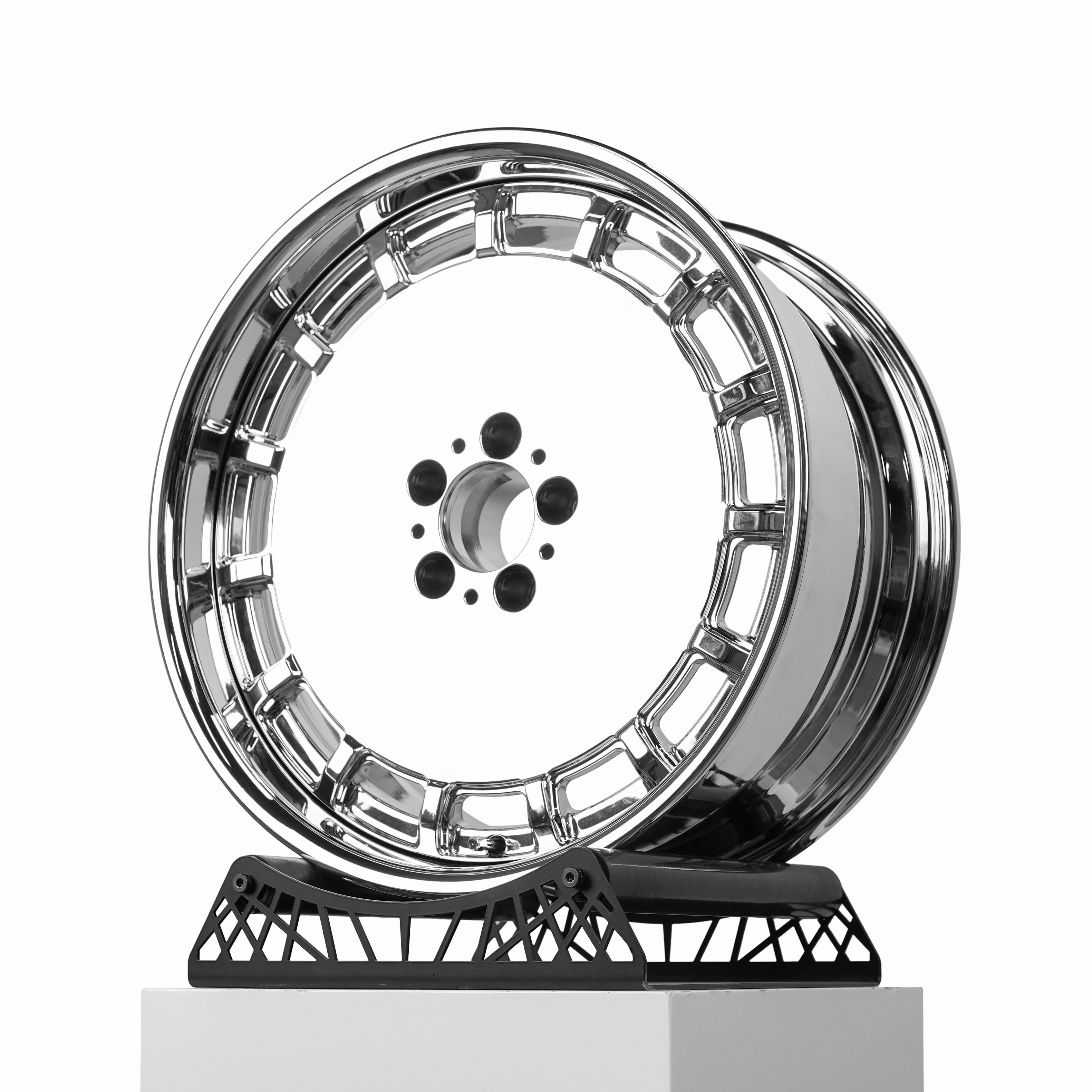 Chrome argenté intégral