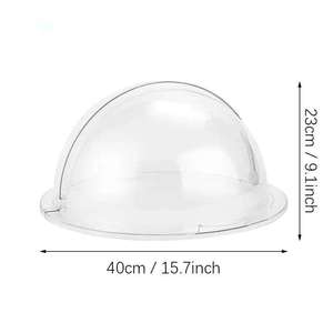 <strong>PC</strong> <strong>Dome</strong> <strong>Cover</strong> Movable Food <strong>Cover</strong> Clear Plastic Round Bread Food Roll Top <strong>Cover</strong>
