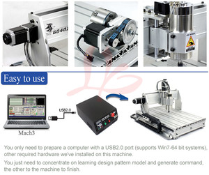 <strong>CNC</strong> 6040Z 1.5KW 4 Axis Engraving Machine Spindle <strong>6040</strong> <strong>CNC</strong> <strong>Router</strong> - Product Image 4