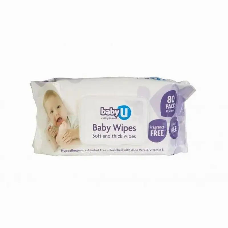 Happy Deep Fresh Hypo allergene Yiwu Benutzer definierte Feuchtigkeit Baby Wet Wipe Cover 120 Stück Truthahn Verpackung Tastatur